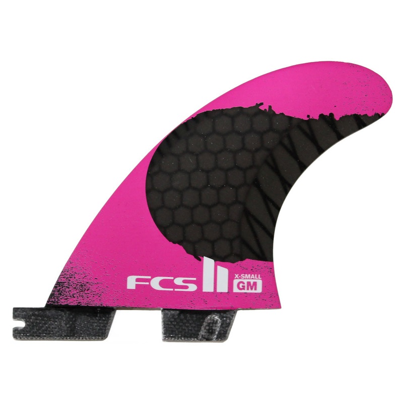 FCS II Gabriel Medina Performance Core Carbon Tri Fin Set – XS
