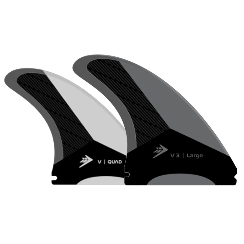 Firewire Velox Futures 5-Fin Surfboard Fins – Large/Grey
