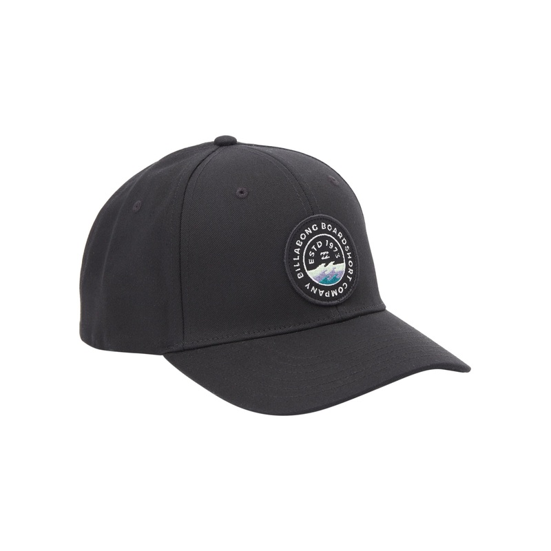 Billabong Walled Snapback Hat-Black