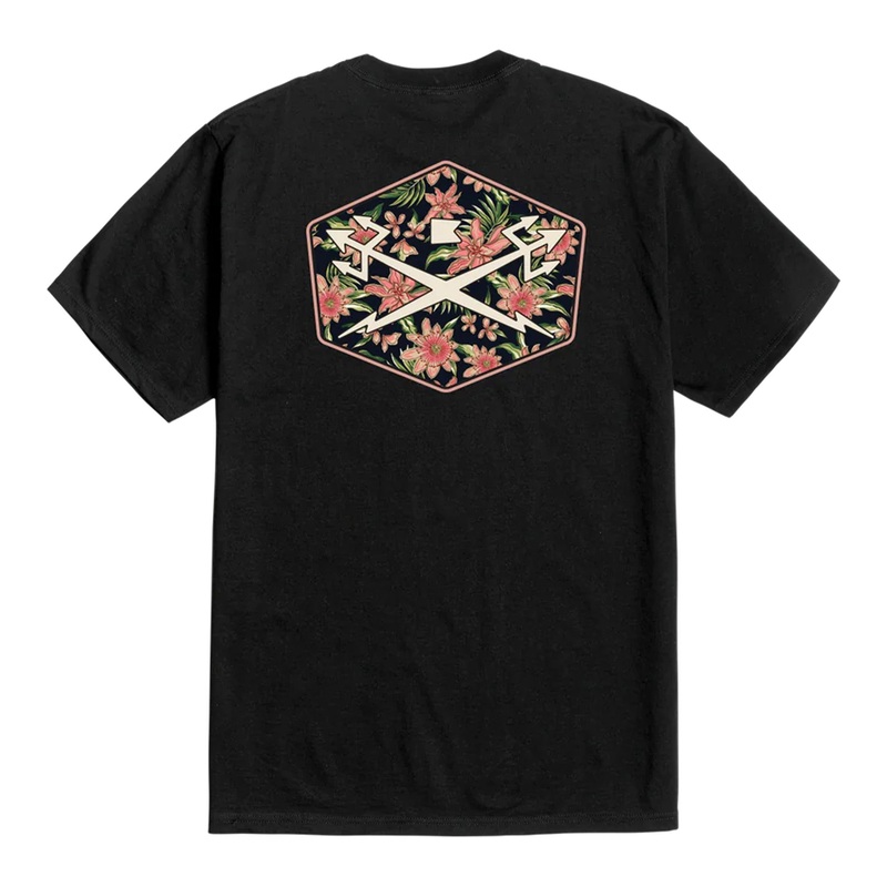 Dark Seas Celestial Pigment Men’s S/S T-Shirt – Black