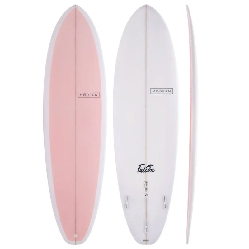 MODERN FALCON 6’8″ PU CANDY PINK FCS II 43L