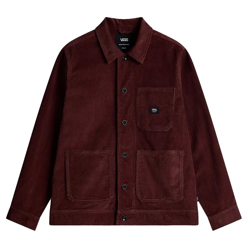 Vans Drill Chore Coat Corduroy Jacket – Bitter Chocolate