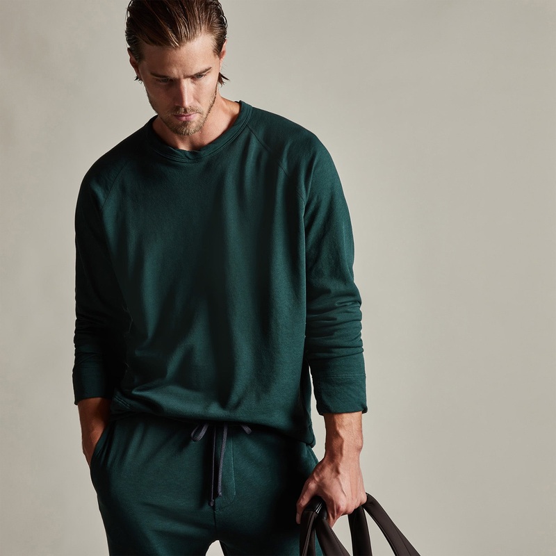 Vintage French Terry Sweatshirt – Canopy Pigment