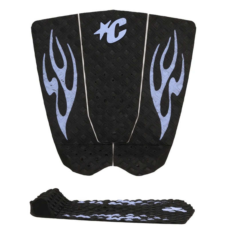 Creatures of Leisure Griffin Colapinto Lite ECOPURE Traction Pad – Black Purple Haze Flames