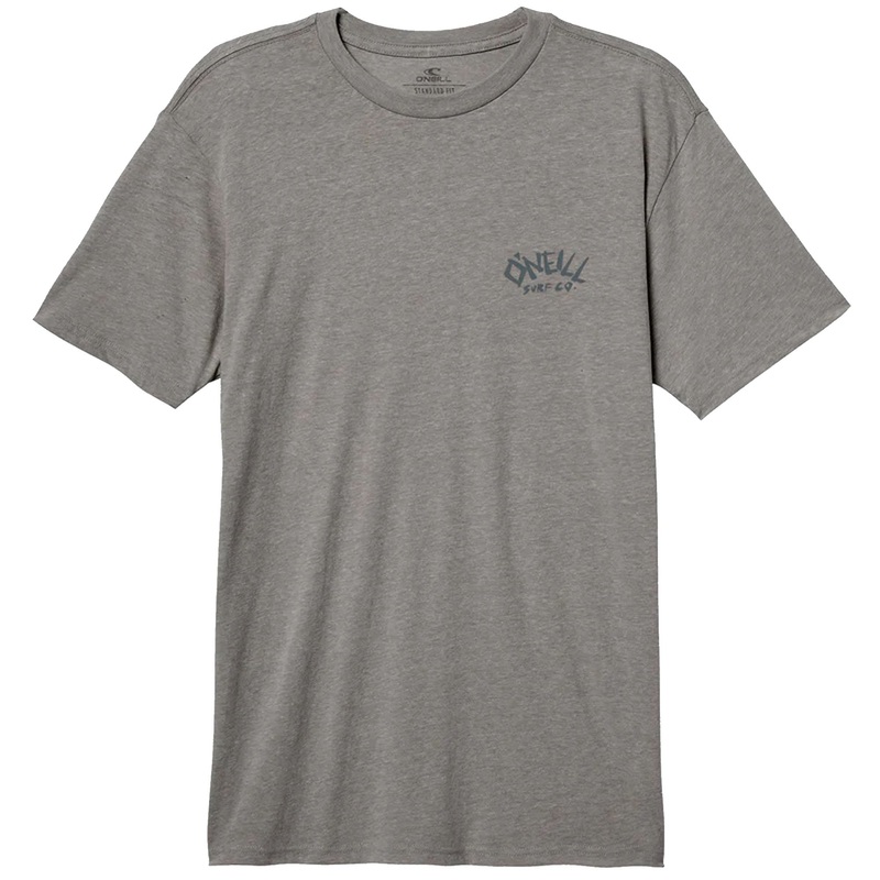O’Neill Bones Jones Men’s S/S T-Shirt – Heather Grey