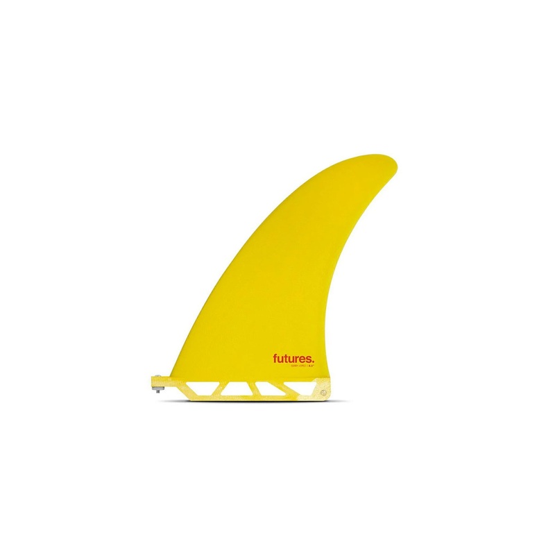 Futures Gerry Lopez 8.5″ Fiberglass Yellow Single Fin