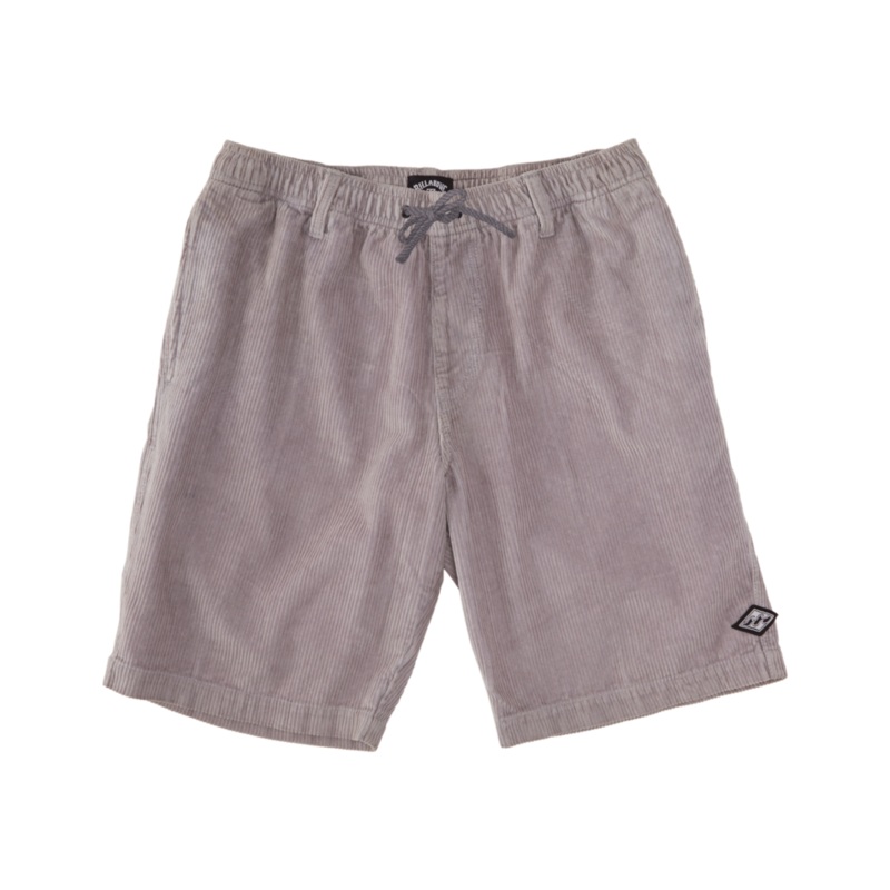 Billabong Larry Cord Shorts-Grey Violet