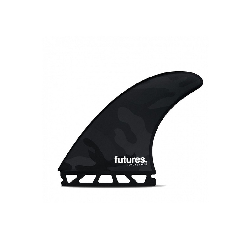 Futures Fins Jordy Smith Large HC Tri Fin Set – Black/White Camo