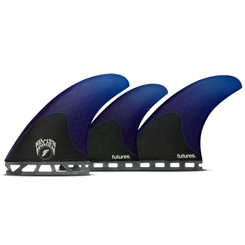 Futures Mayhem 3.0 HC 5-Fin Surfboard Fins – Medium/Blue