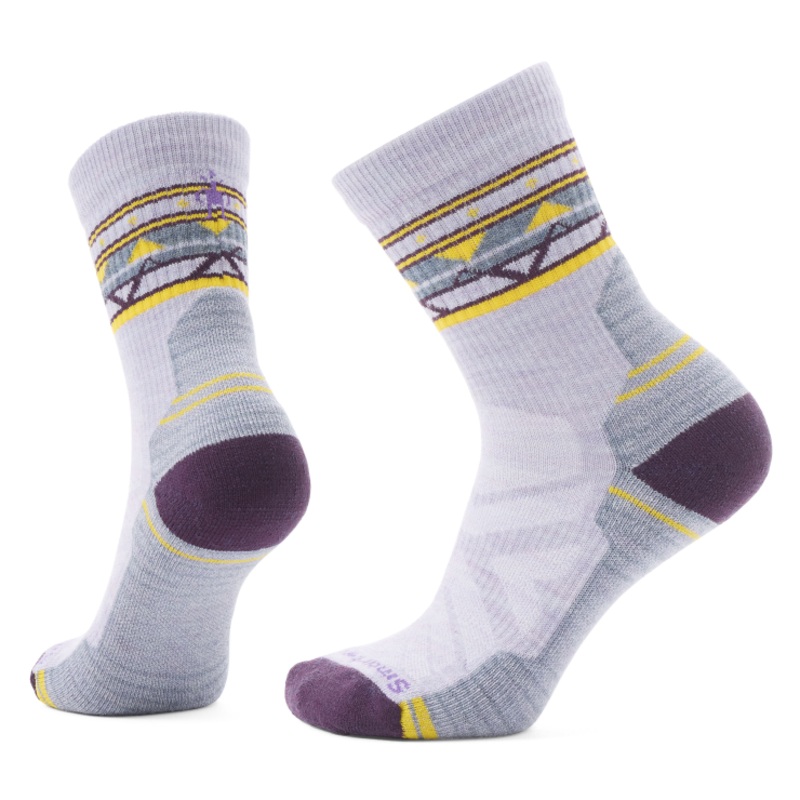 Women’s Hike Light Cushion Zig Zag Valley Mid Crew Socks