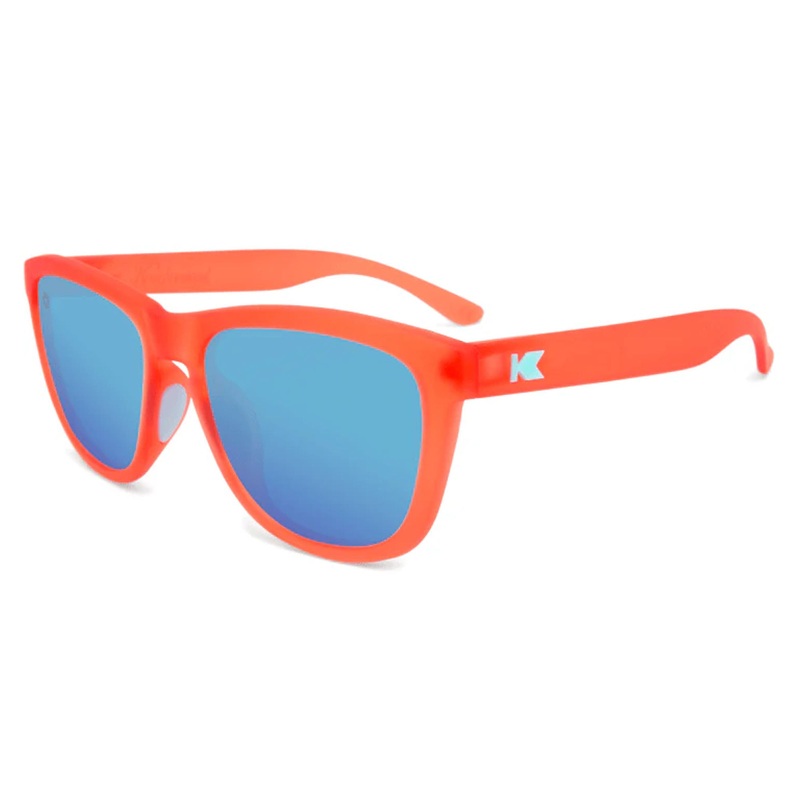Knockaround Premiums Sport Men’s Sunglasses – Fruit Punch/Aqua Polarized
