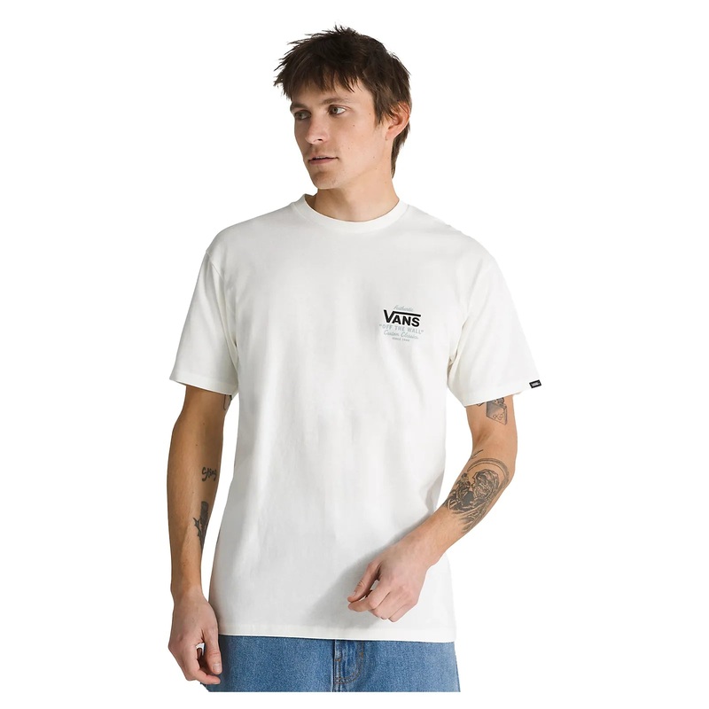 Vans Holder St Classic Short Sleeve Tee – Marshmallow/Frost