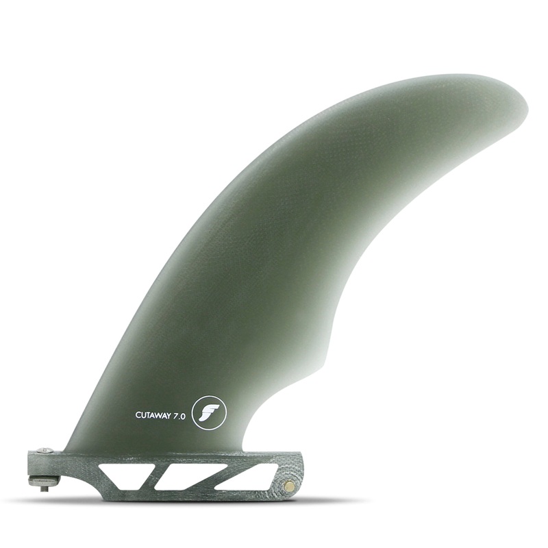 Futures Cutaway Single Fin-Smoke-7″