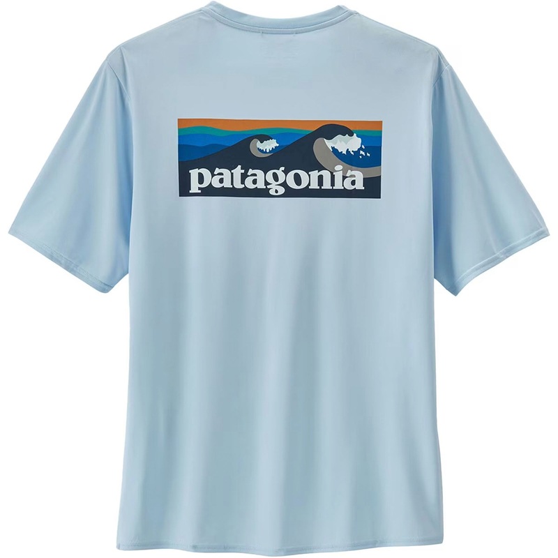 Patagonia Capilene Cool Daily Graphic Men’s S/S T-Shirt – Big Sky Blue