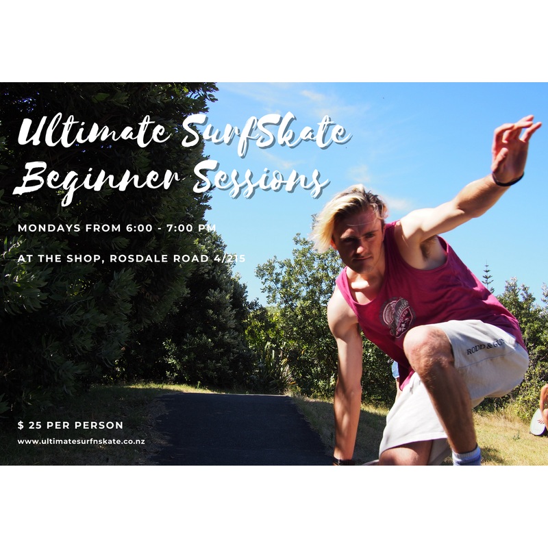 Ultimate SurfSkate Beginner sessions