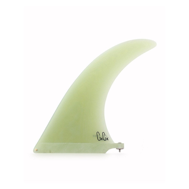 Captain Fin Co. | 8.5″ Chris Christenson Tracker Single Fin Clear