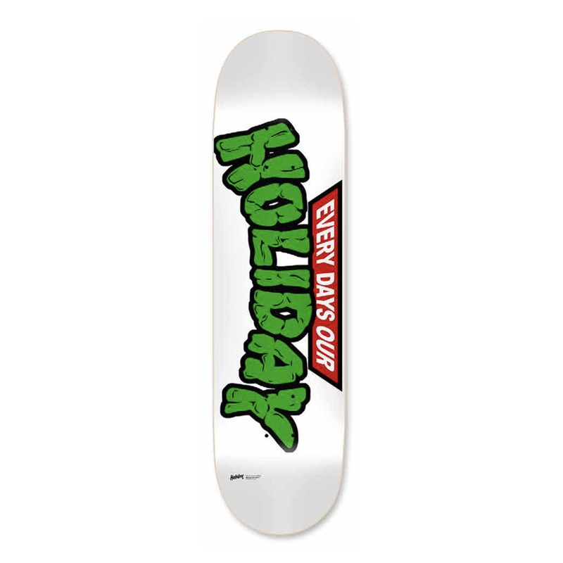 Holiday TMNT Skateboard Deck – White