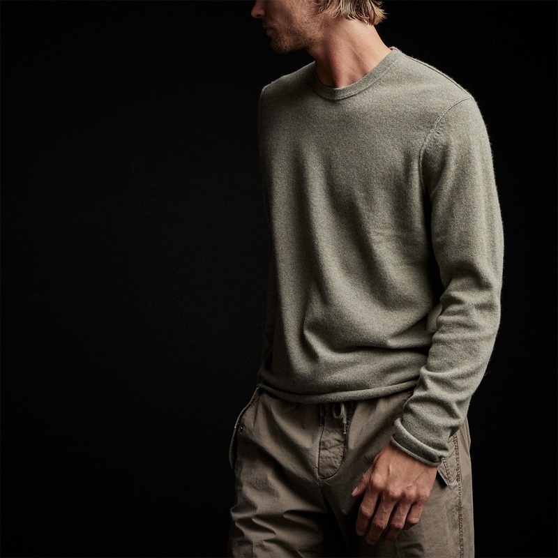 Recycled Cashmere Crew Neck Sweater – Ammo
