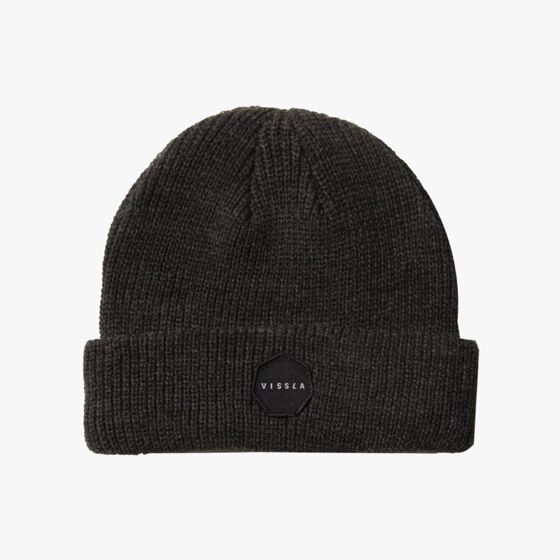 VISSLA TRIMLINE BEANIE – BLACK