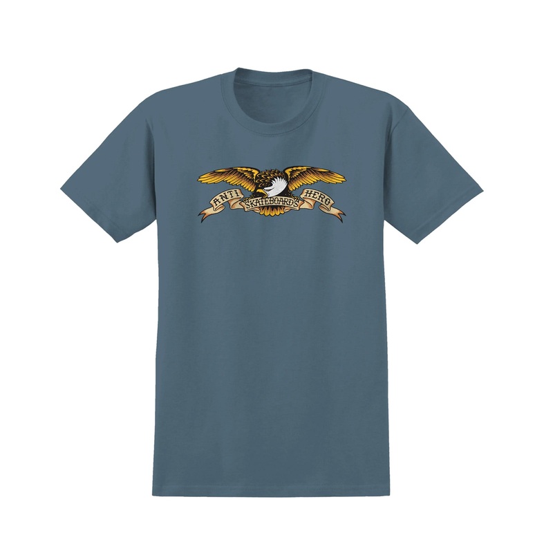 Anti Hero Basic Eagle Youth S/S T-Shirt – Slate