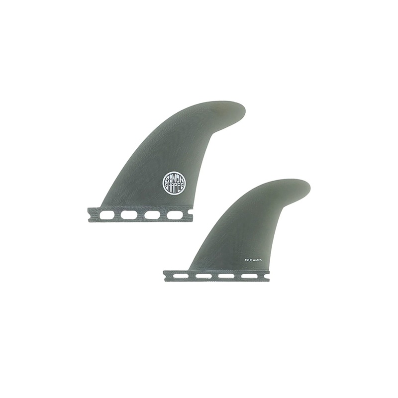 TRUE AMES – JOHN SIMON QUAD TYPE II – SMOKE – 4FINS