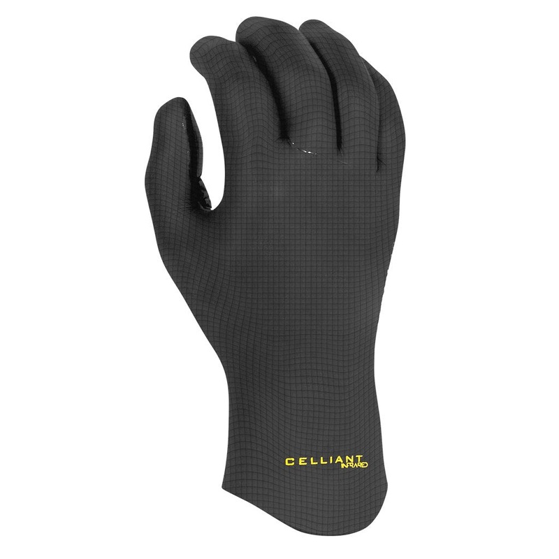 Xcel Comp X 5 Finger 2mm Gloves-Black