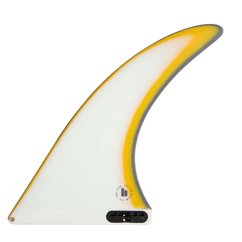 FCS II Flow II Performance Glass 10.5 Longboard Fin – Mango