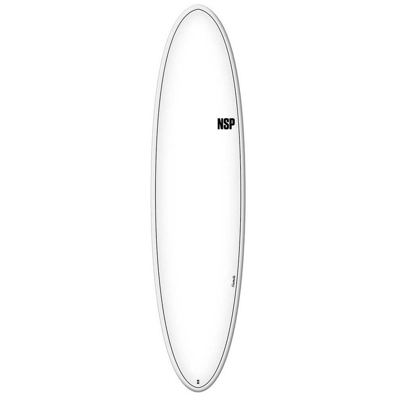 NSP ELEMENTS HDT FUNBOARD 6’8 WHITE 42.1