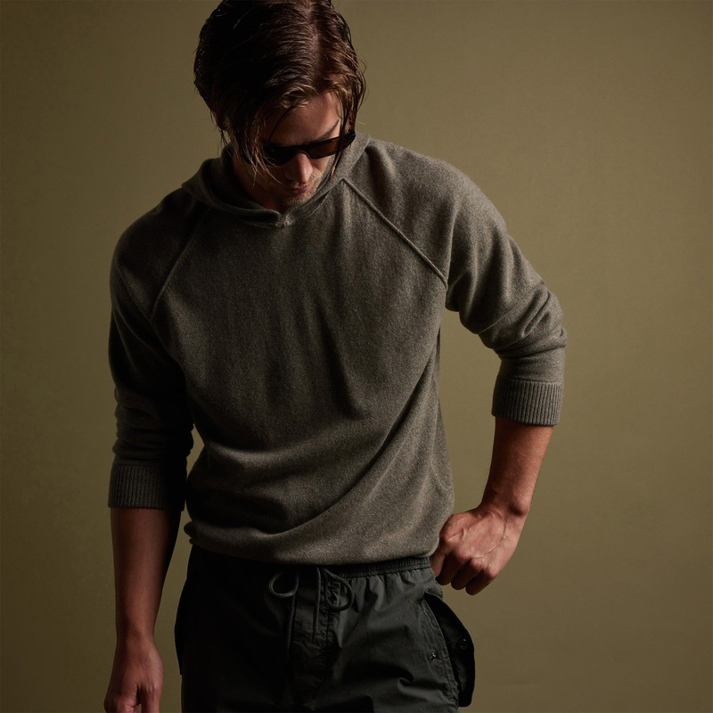 Recycled Cashmere Hooded Sweater – Ammo