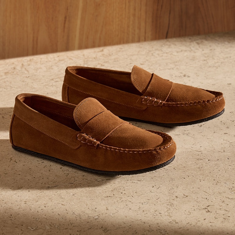 Women’s Montecito Moccasin – Cognac