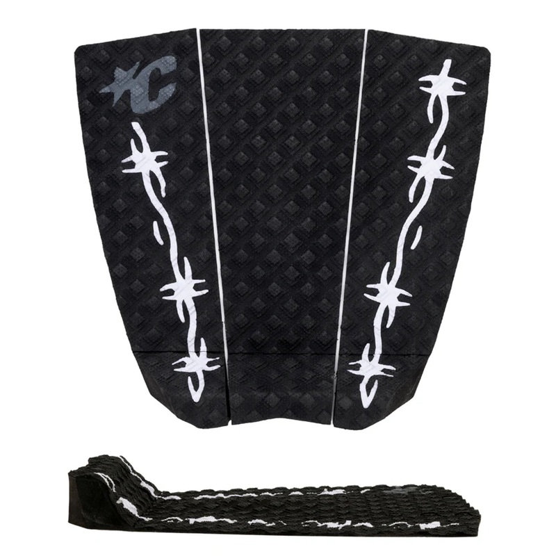 Creatures of Leisure Jack Freestone Lite ECOPURE Traction Pad – Black Barbed Wire