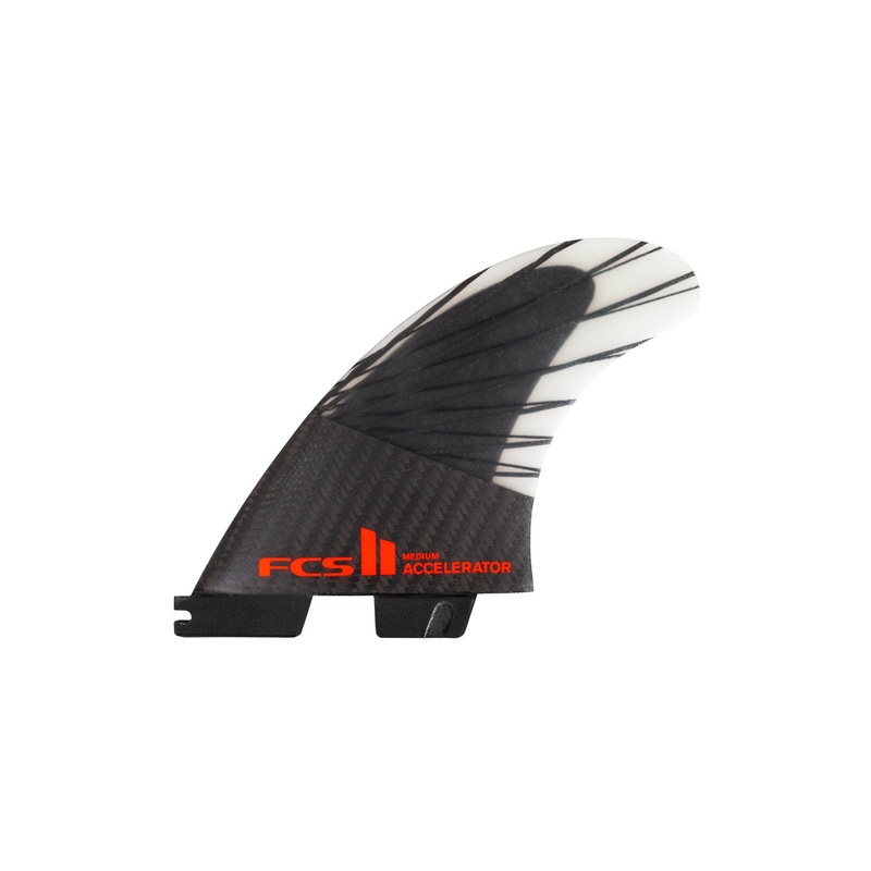 FCS 2 Accelerator PC Carbon Tri Fin Set