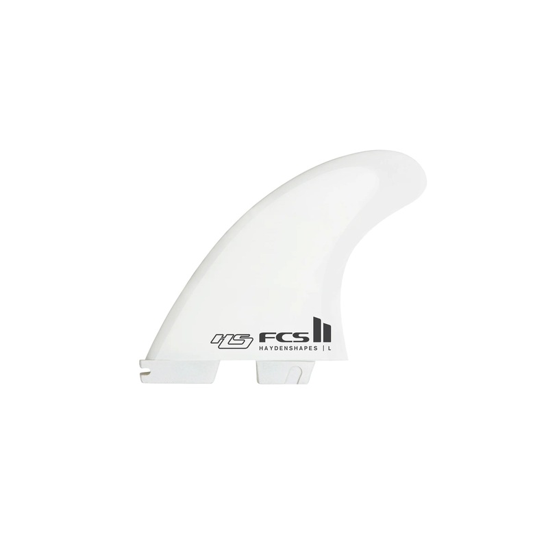 FCS – FCS II HAYDEN SHAPES – PC AIRCORE – WHITE – M – 5FINS