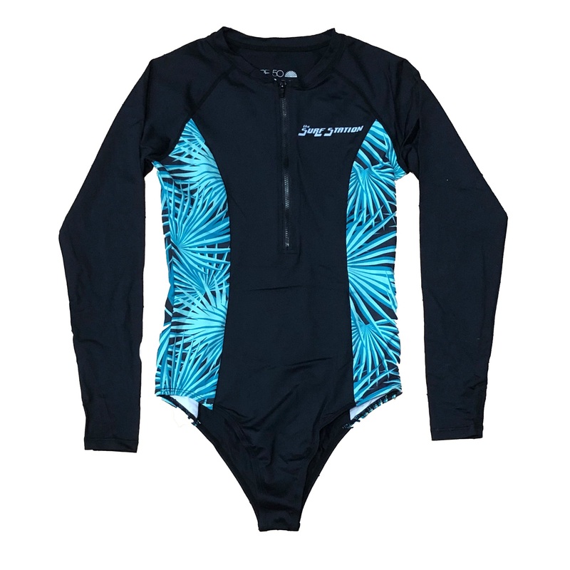 Surf Station Seaz Women’s L/S One-Piece Swim Suit