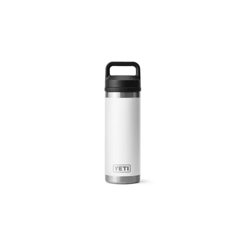 Yeti Rambler 18oz Bottle Chug White