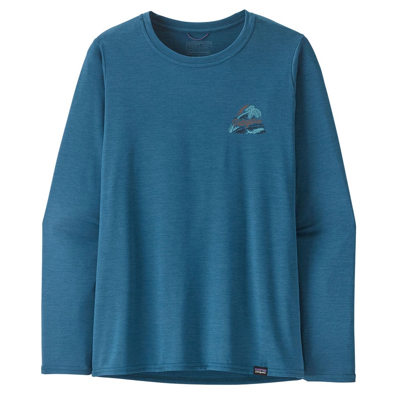 Patagonia Women’s Long-Sleeved Capilene Cool Daily Graphic Shirt – Waters BAWX