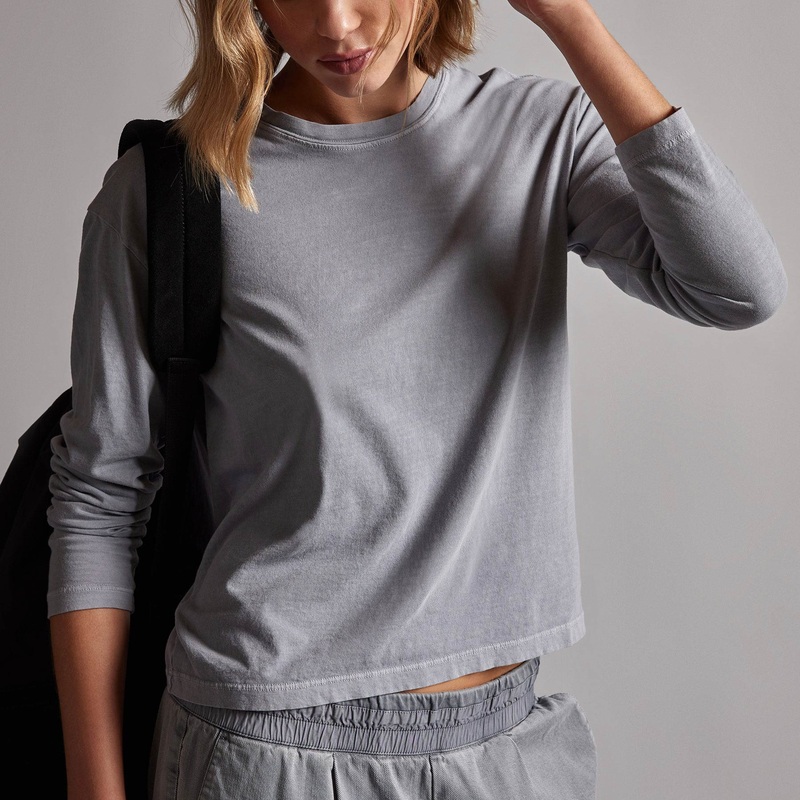 Vintage Boxy Tee – Breeze Pigment
