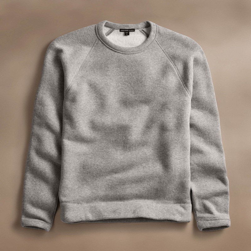 Cozy Raglan Sweatshirt – Heather Grey