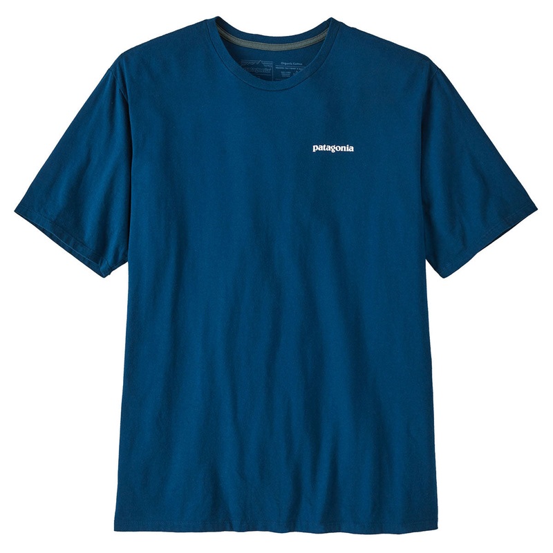 Patagonia Men’s P-6 Mission Organic Cotton Tee – Lagom Blue