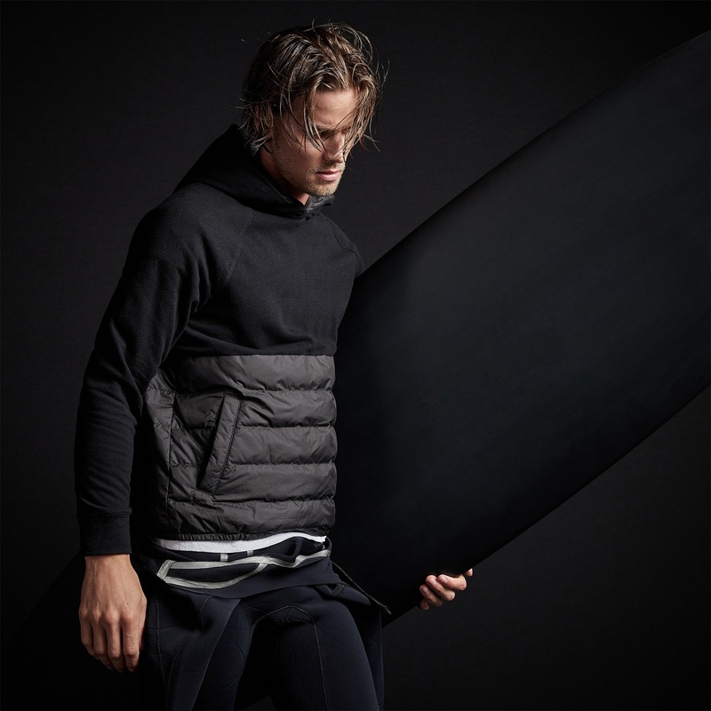 Pullover Hooded Jacket – Black