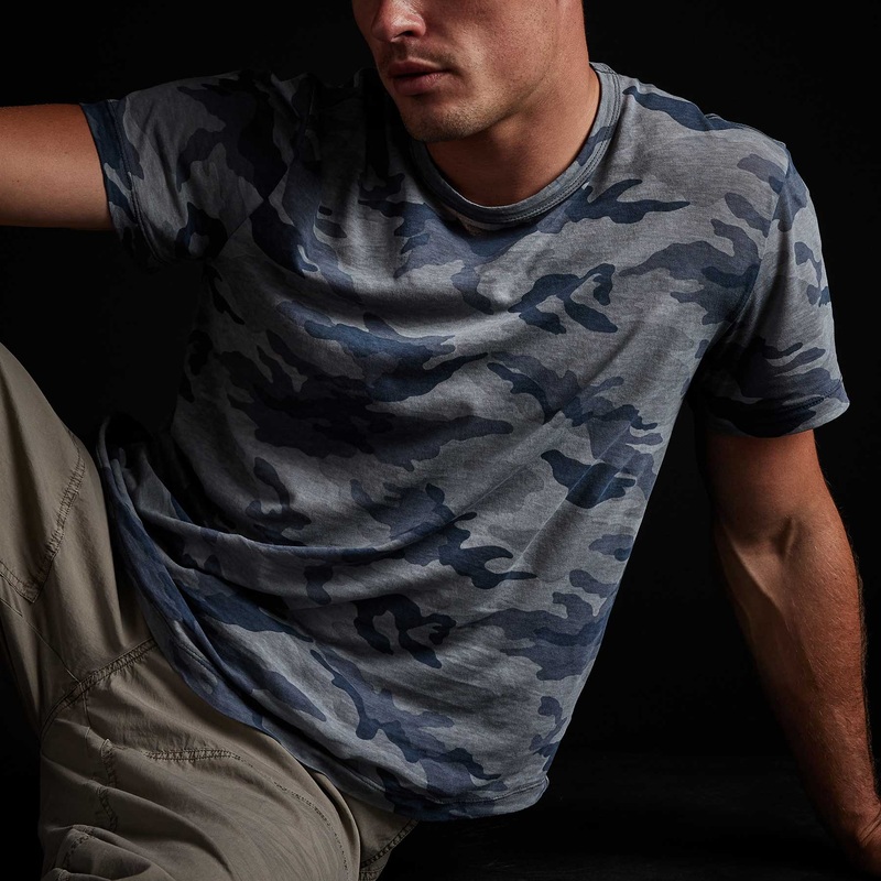 Clear Jersey Camo Crew – Storm Camo