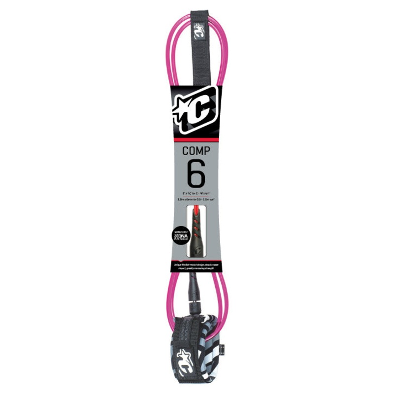 Creatures of Leisure 6ft Comp Leash – Magenta