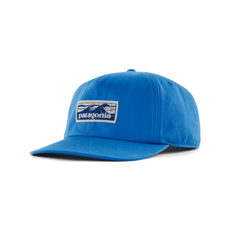 Patagonia Boardshort Label Funfarer Hat-Vessel Blue