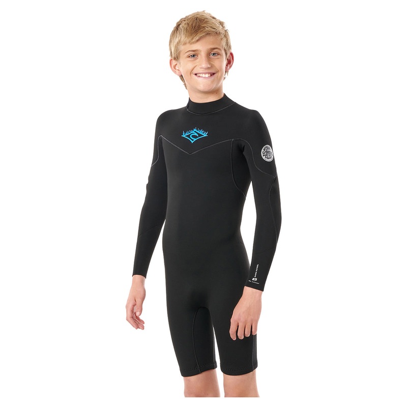 Rip Curl Boy’s Dawn Patrol Long Sleeve Spring – Black