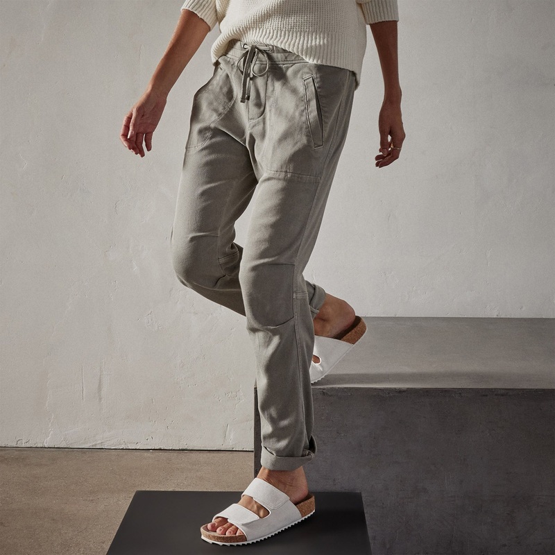 Soft Drape Pant – Concrete Pigment