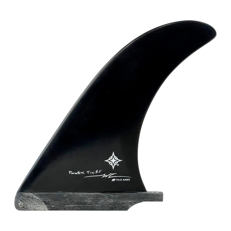 True Ames Wayne Rich Power Longboard Fin – 8″/Black