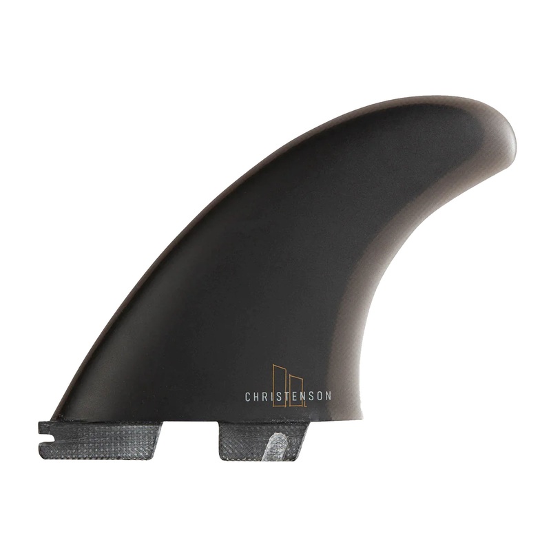 FCS II Christenson Performance Glass 5-Fin Surfboard Fins – Medium/Black