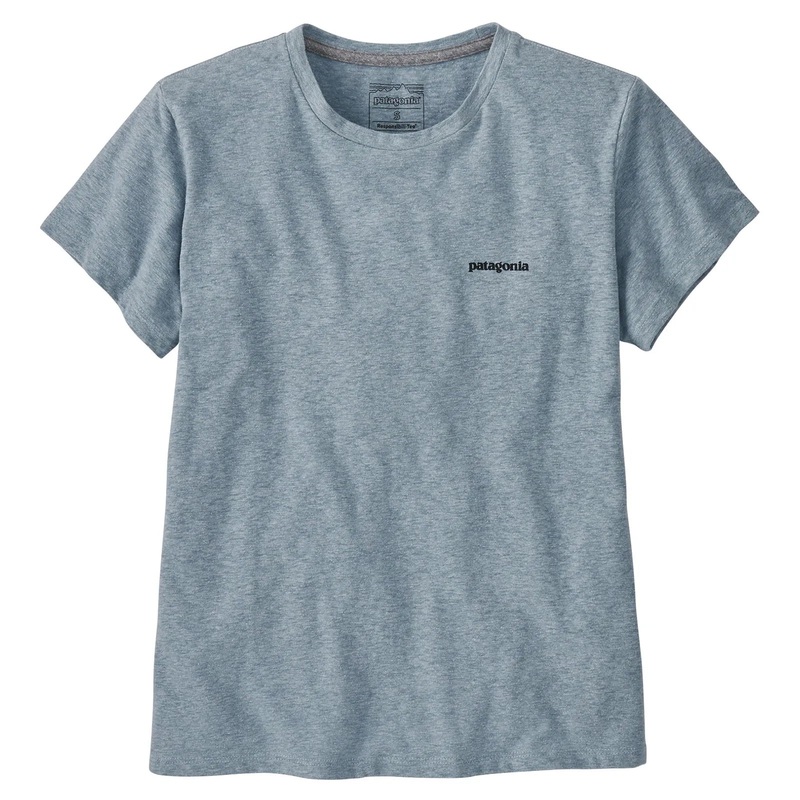 Patagonia Women’s P-6 Logo Responsibili-Tee – Thermal Blue