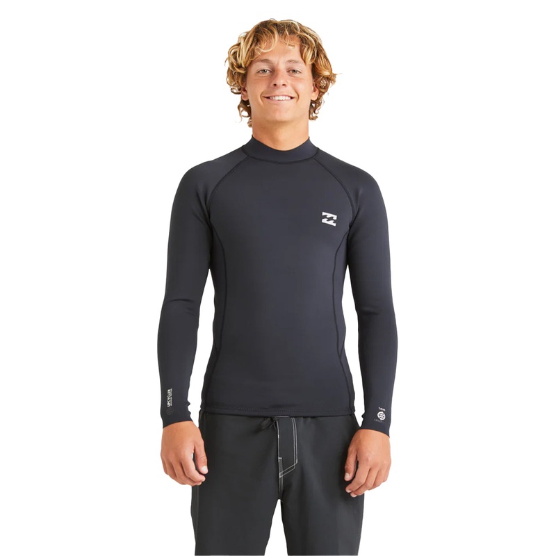 Billabong Mens 1/1mm Absolute Natural Wetsuit Jacket