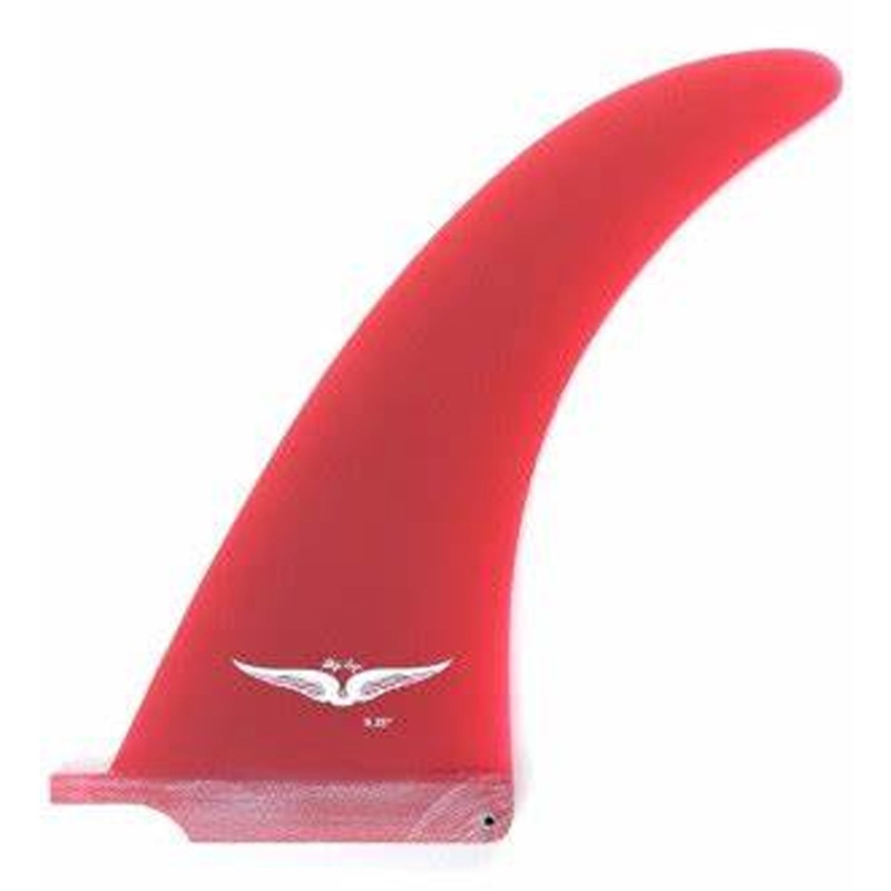 True Ames Skip Frye Longboard Fin – 9.25″/Red
